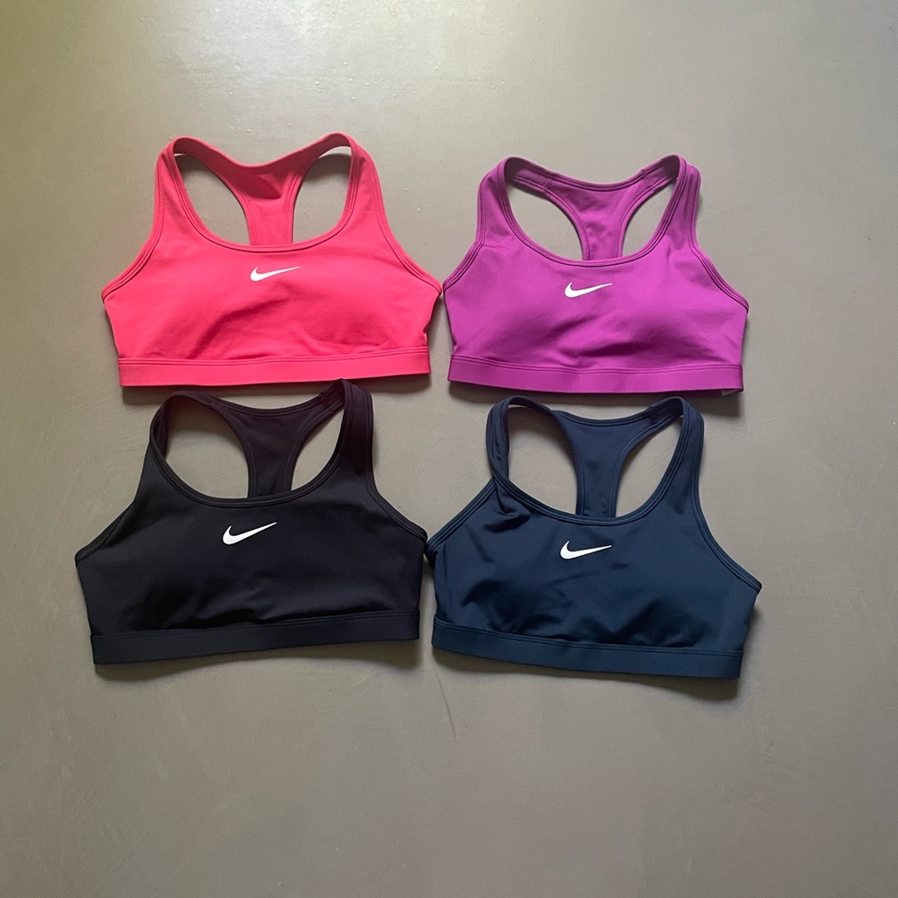 Nike Women's Sports Bra Set - Pink, Purple, Black, Blue